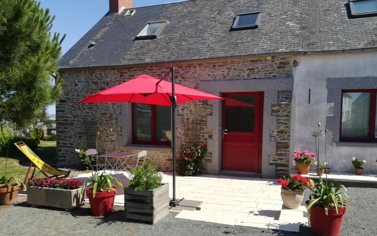Bed and Breakfast Les Agapanthes Huisnes-sur-Mer Exterior foto