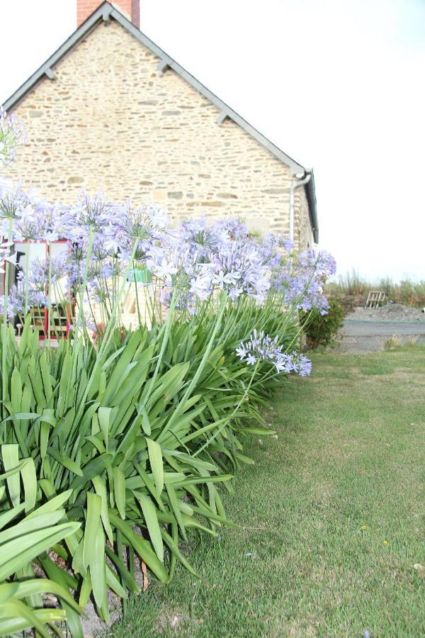 Bed and Breakfast Les Agapanthes Huisnes-sur-Mer Exterior foto