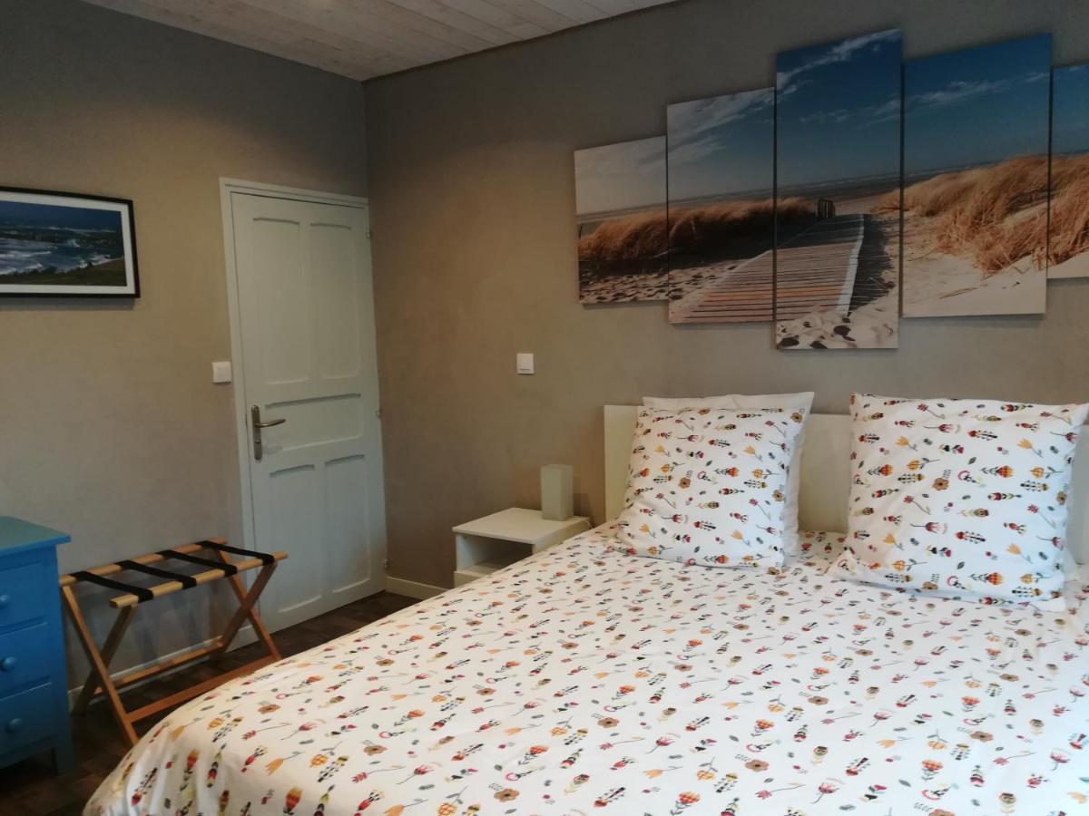 Bed and Breakfast Les Agapanthes Huisnes-sur-Mer Exterior foto